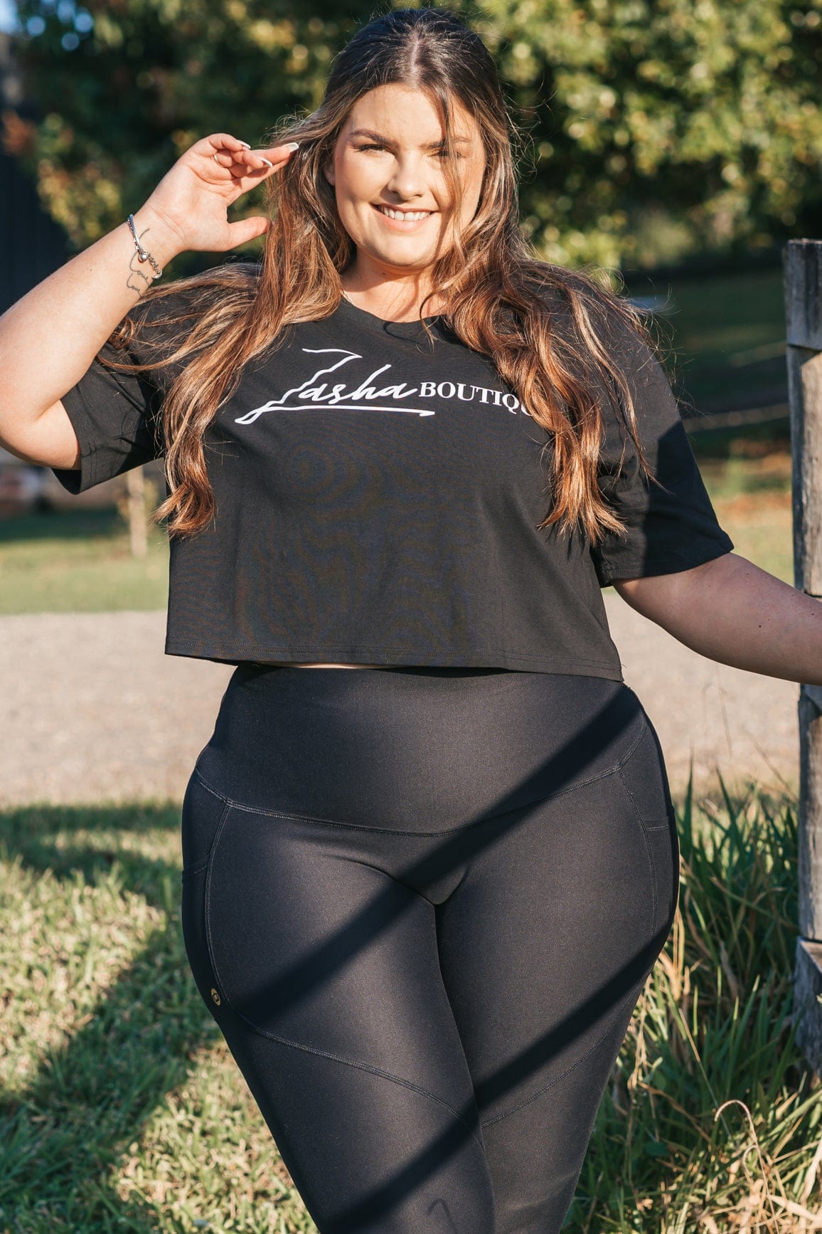 Apollo - Zasha Oversized Cropped T-Shirt CROPPED TSHIRT