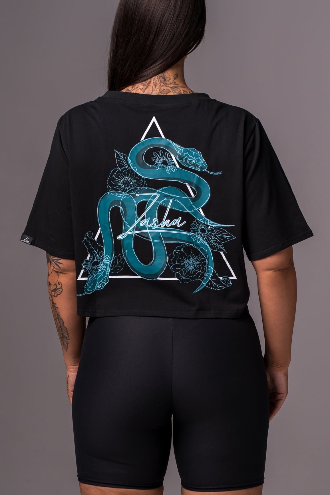 Apollo - Zasha Oversized Cropped T-Shirt CROPPED TSHIRT