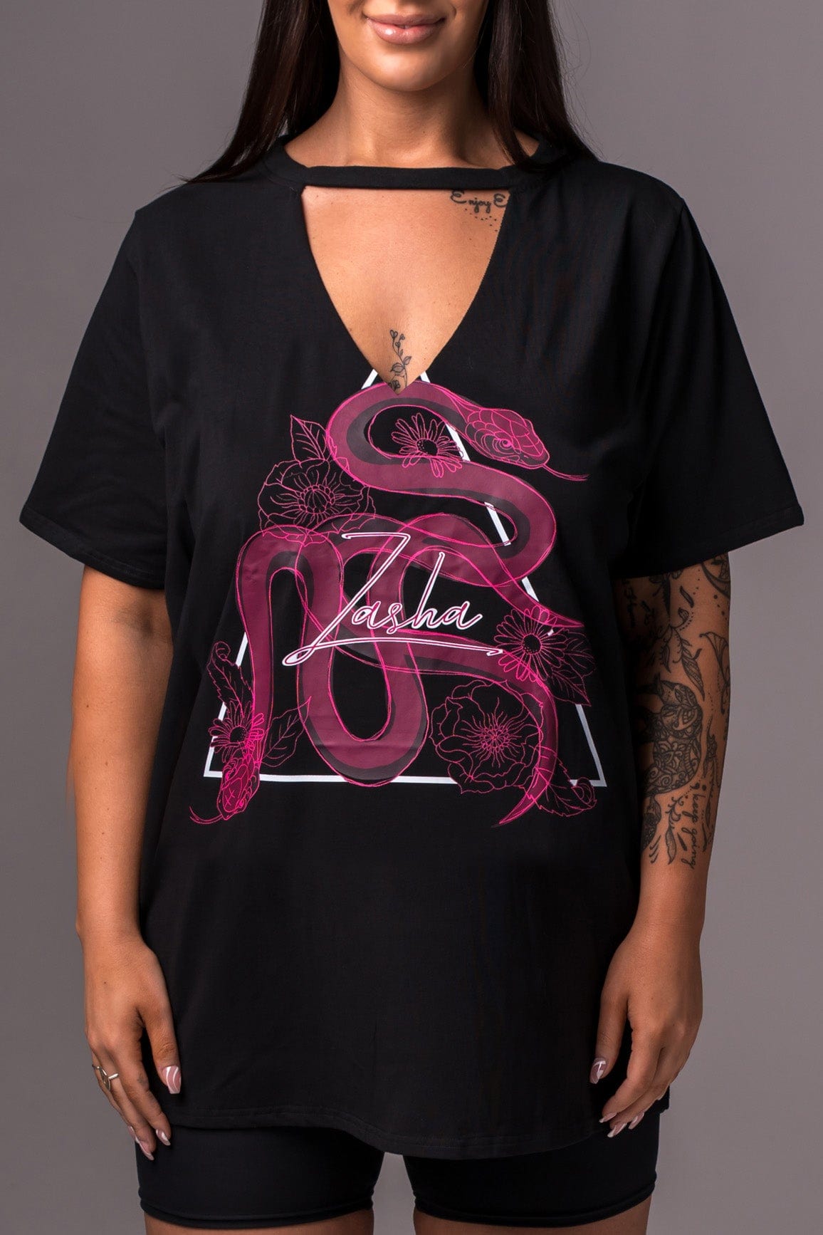Artemis - Oversized Cutout T-Shirt OVERSIZED TSHIRT