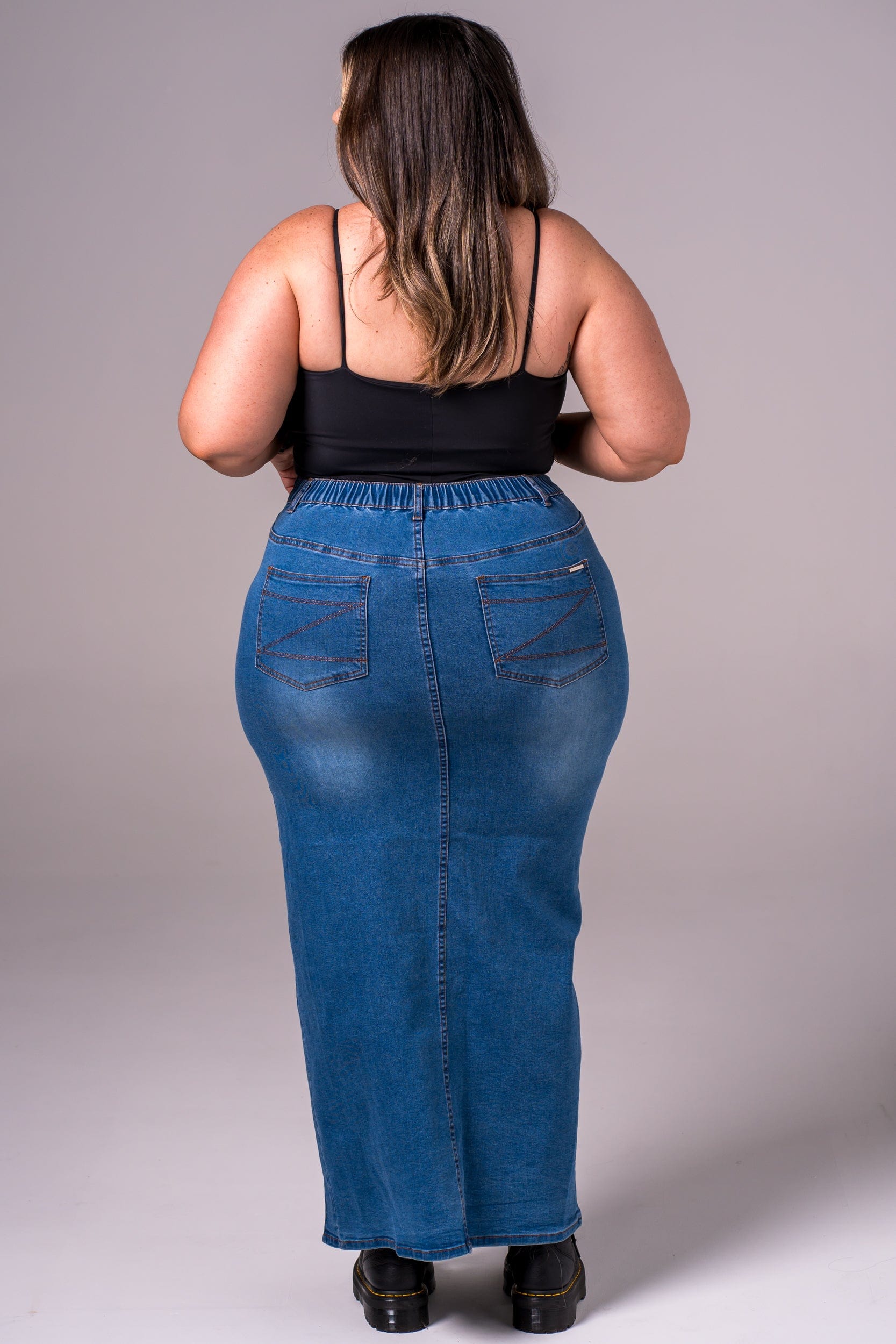 Classic Denim Skirt - Maxi SKIRT