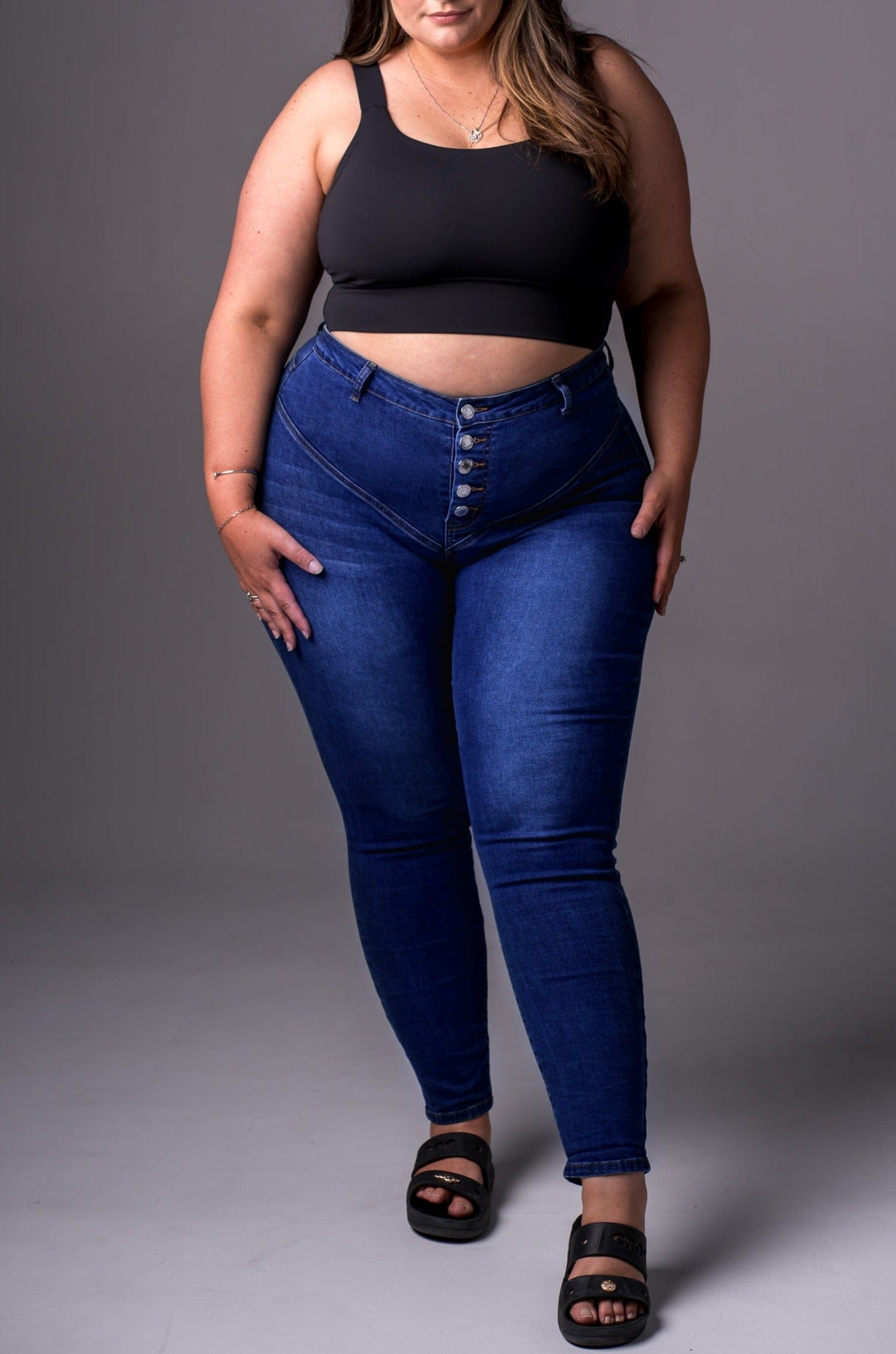 Signature Indigo Denim Jeans - Slim Fit JEANS