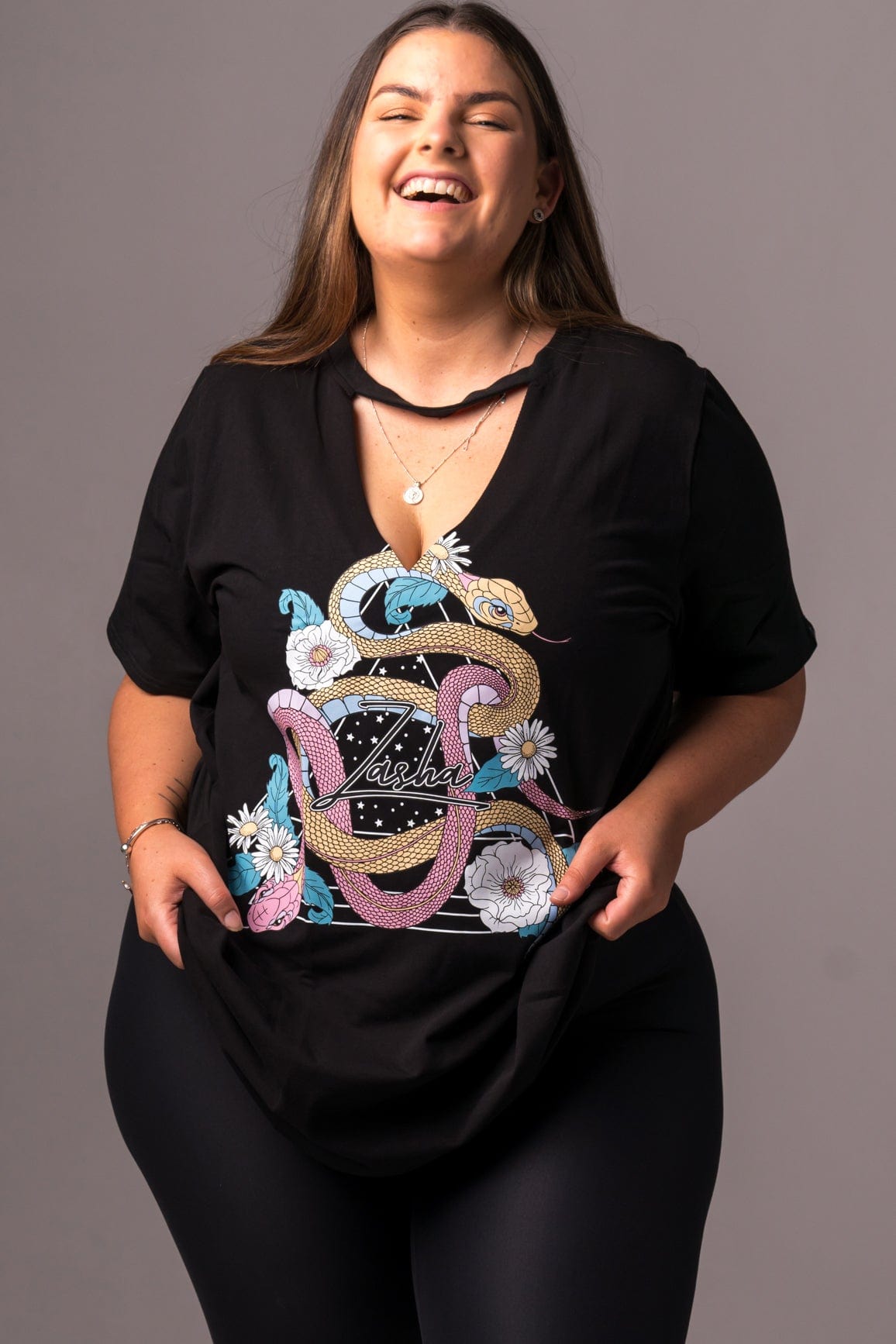 Zena - Oversized Cutout T-Shirt OVERSIZED TSHIRT