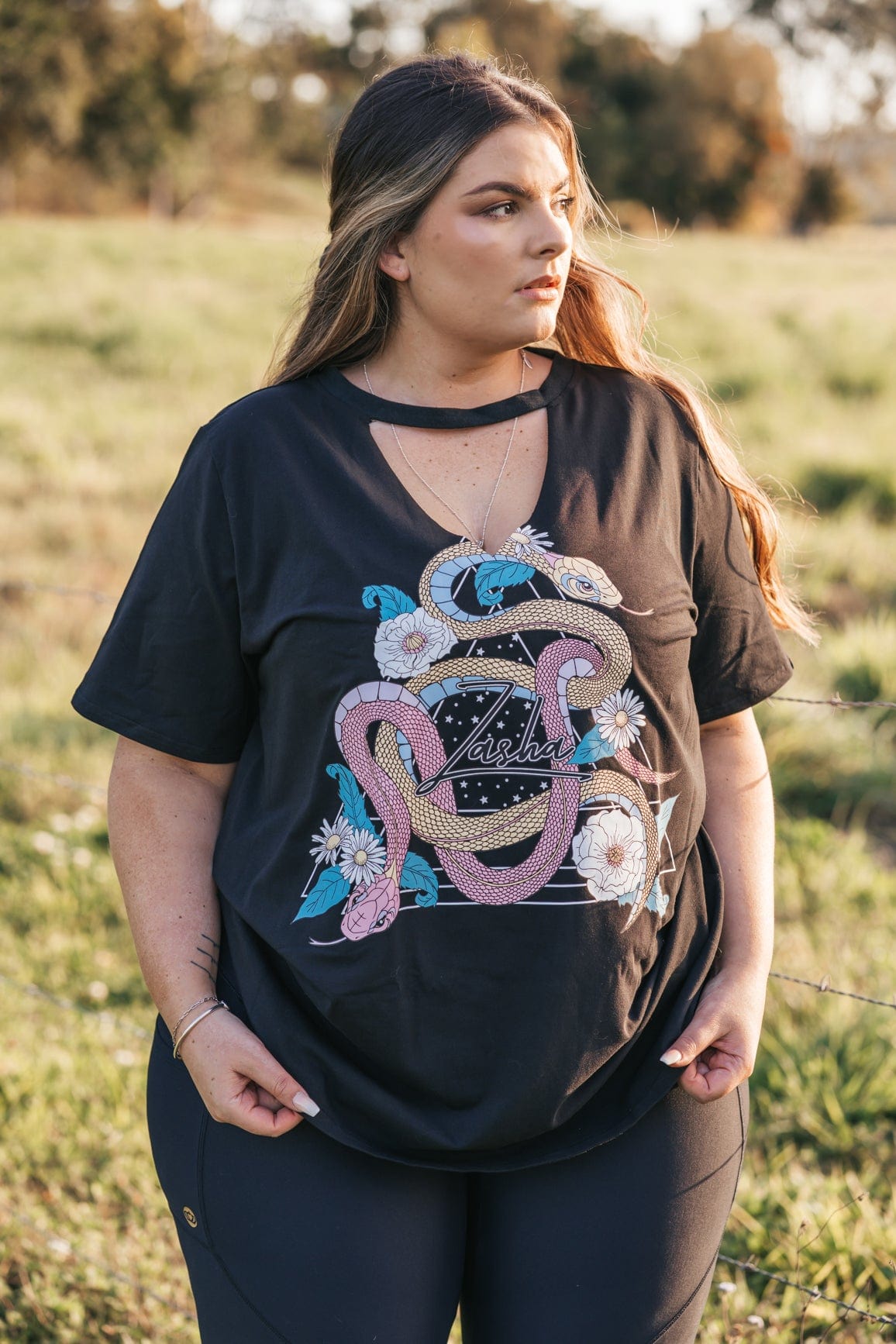 Zena - Oversized Cutout T-Shirt OVERSIZED TSHIRT
