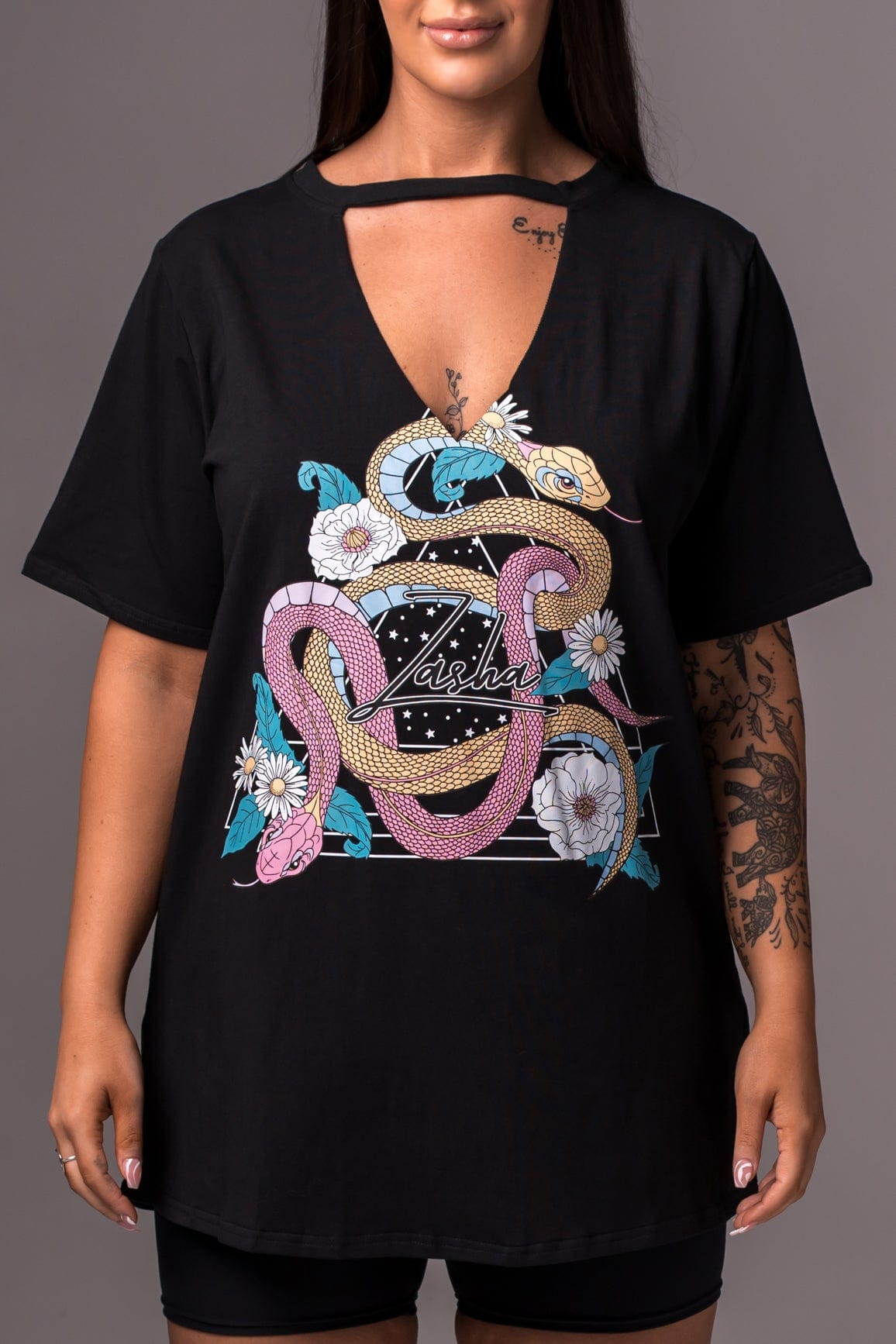 Zena - Oversized Cutout T-Shirt OVERSIZED TSHIRT