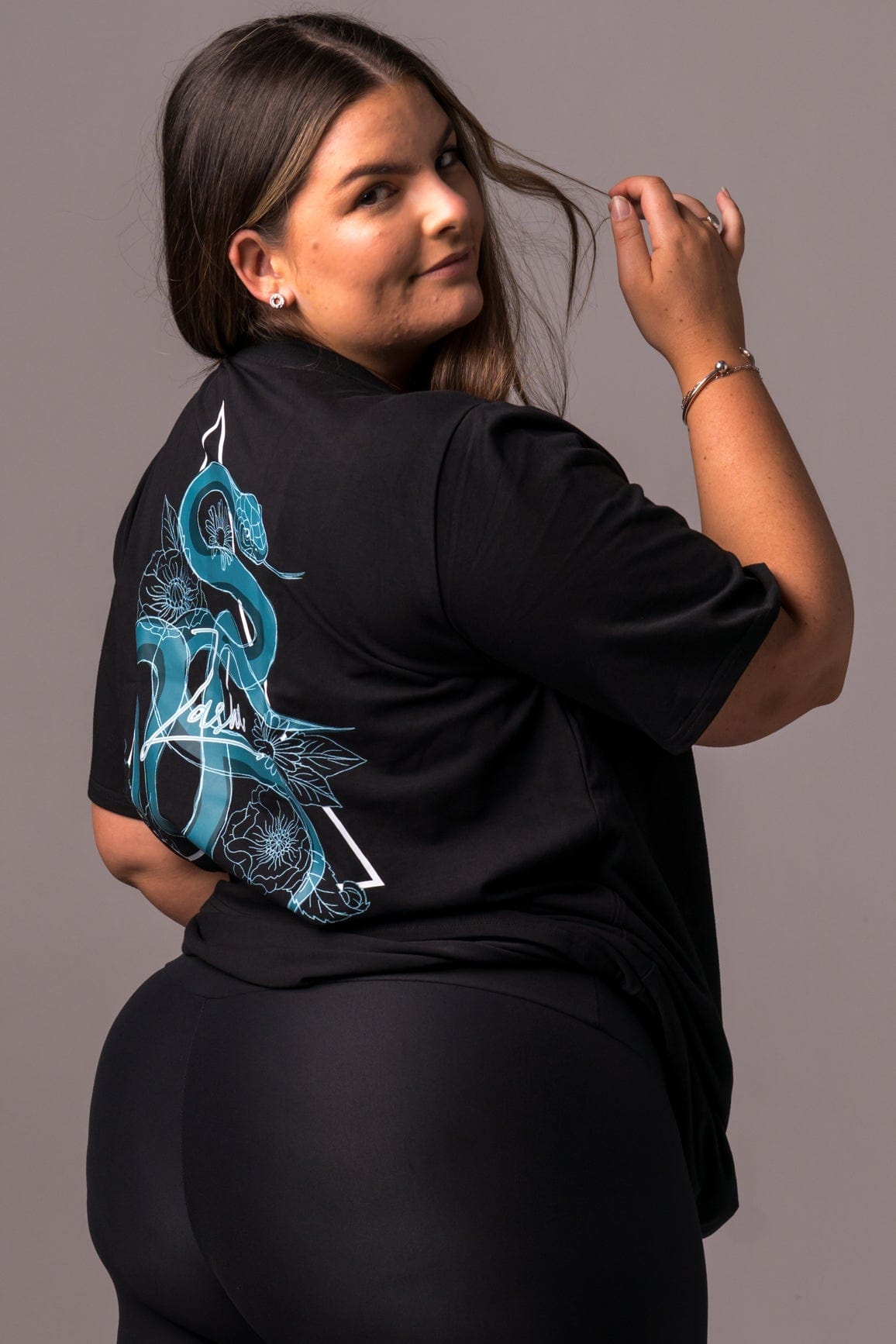 Apollo - Zasha Oversized Cropped T-Shirt CROPPED TSHIRT