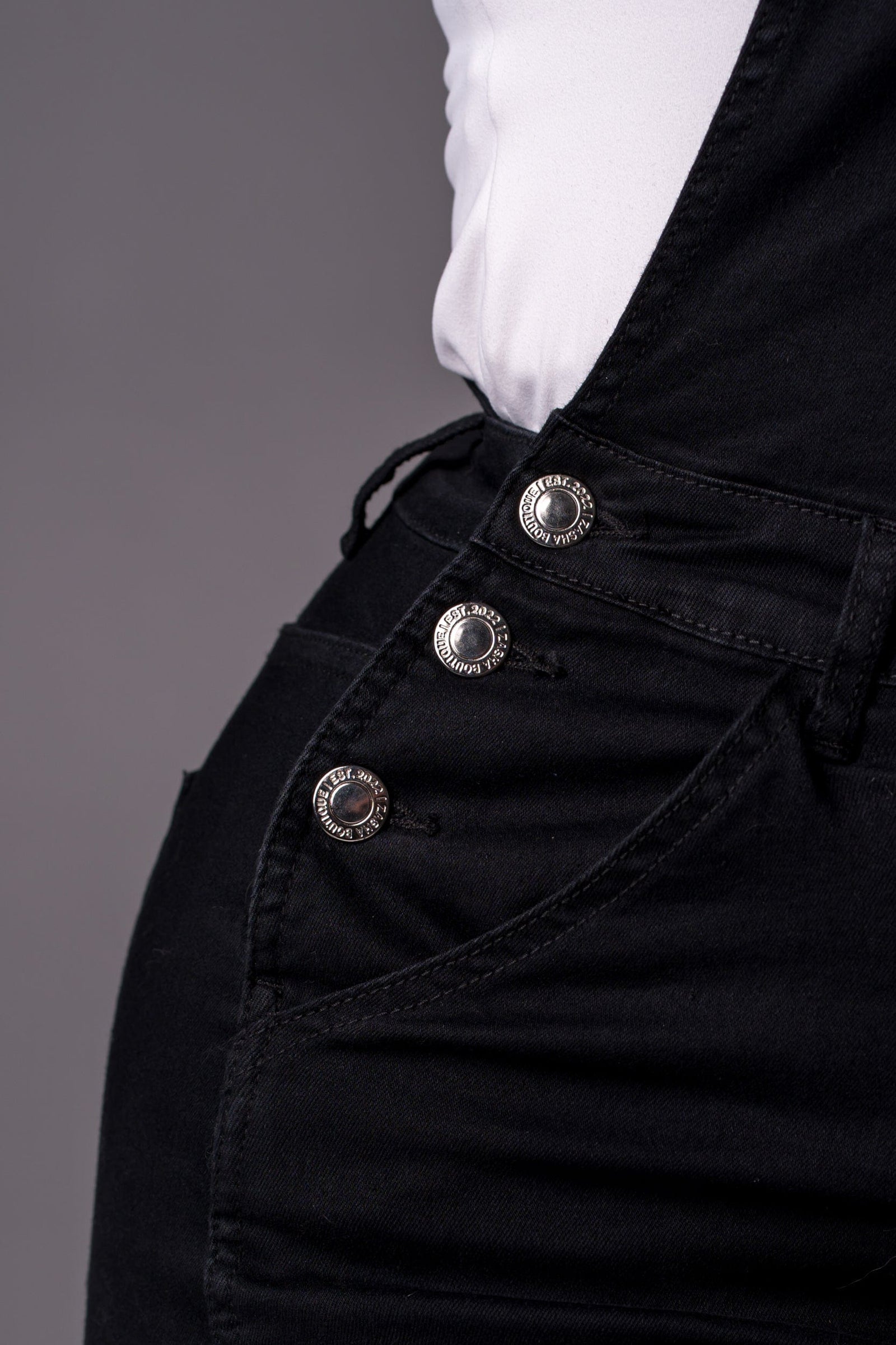 black overalls dress s to m main image 0