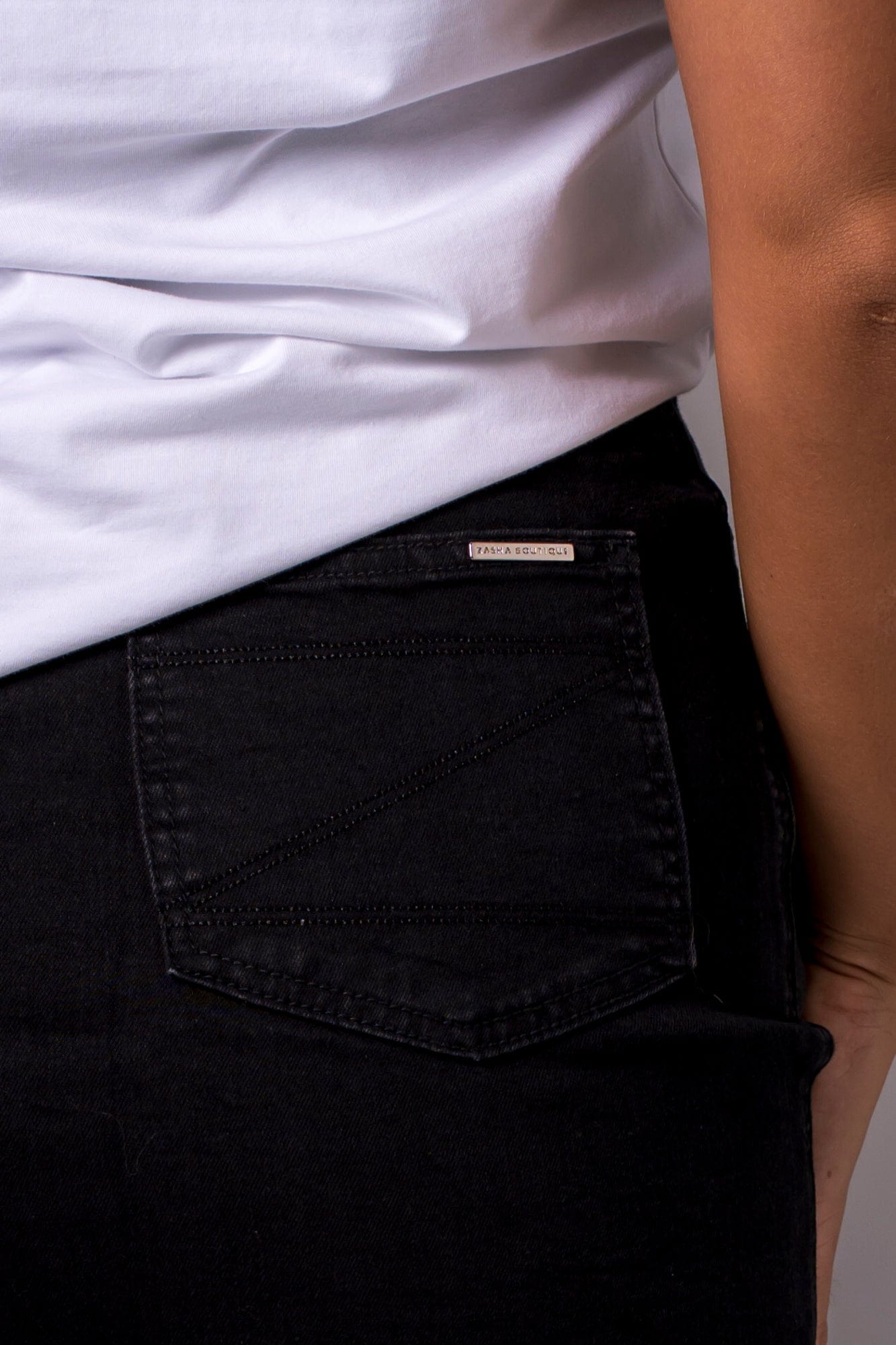 Black Denim Skirt - Mini SKIRT