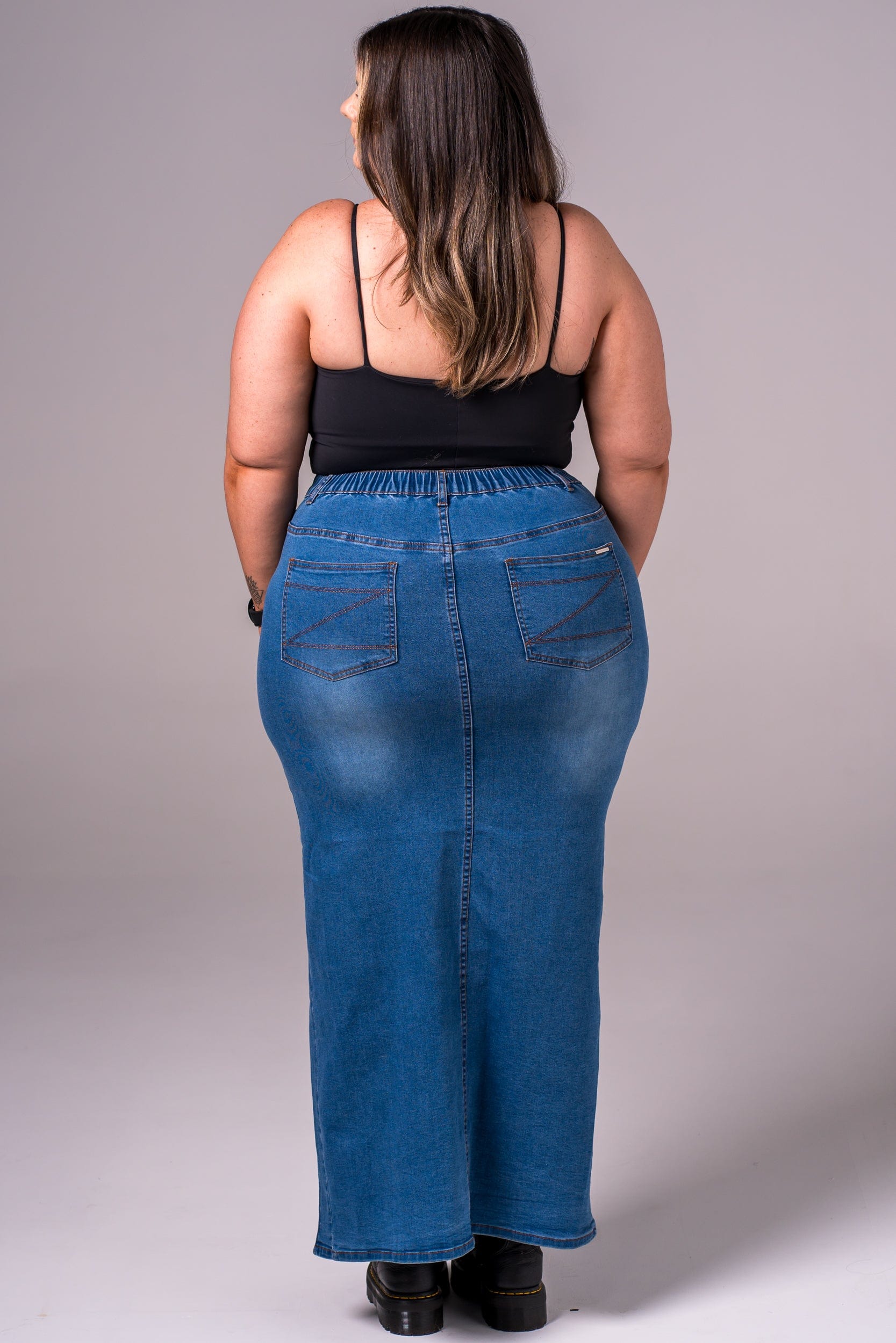 Classic Denim Skirt - Maxi SKIRT