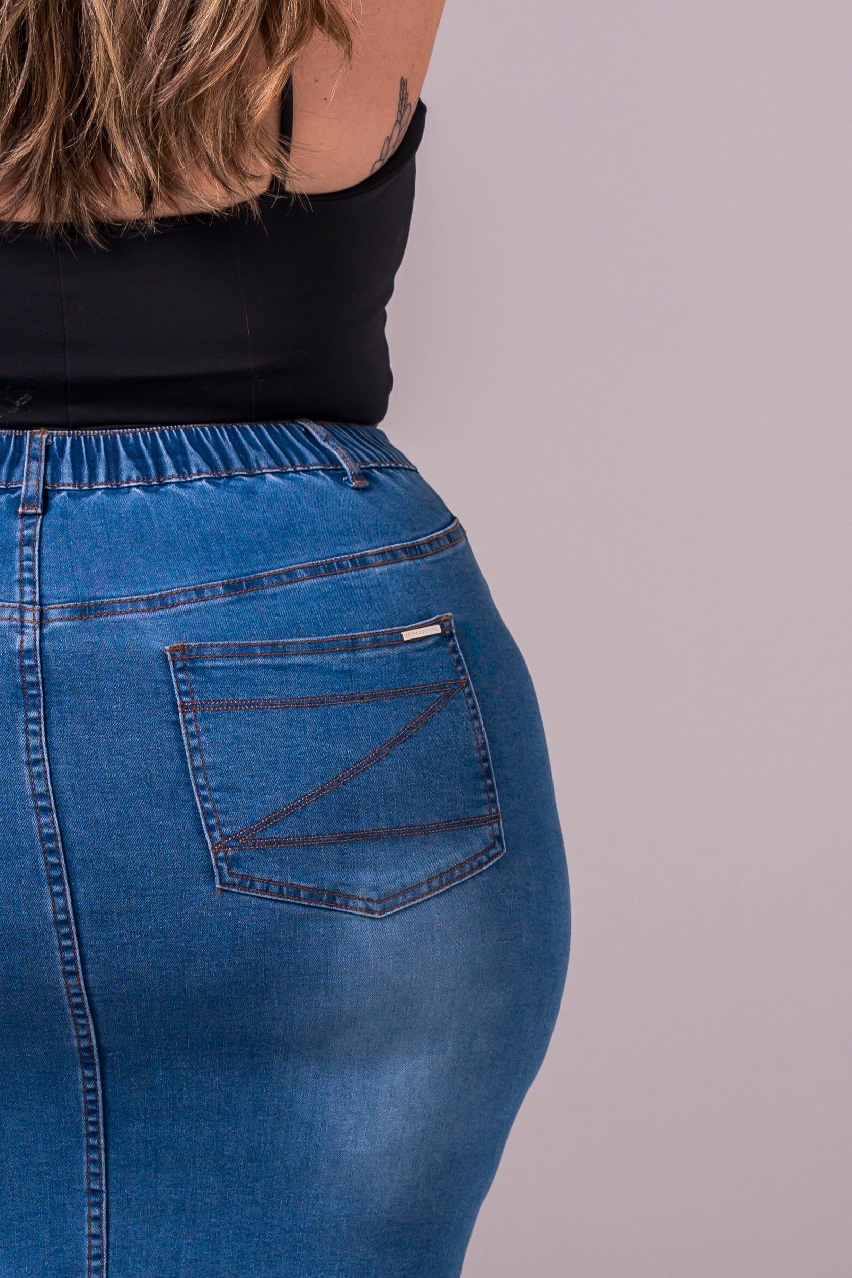 Classic Denim Skirt - Maxi SKIRT