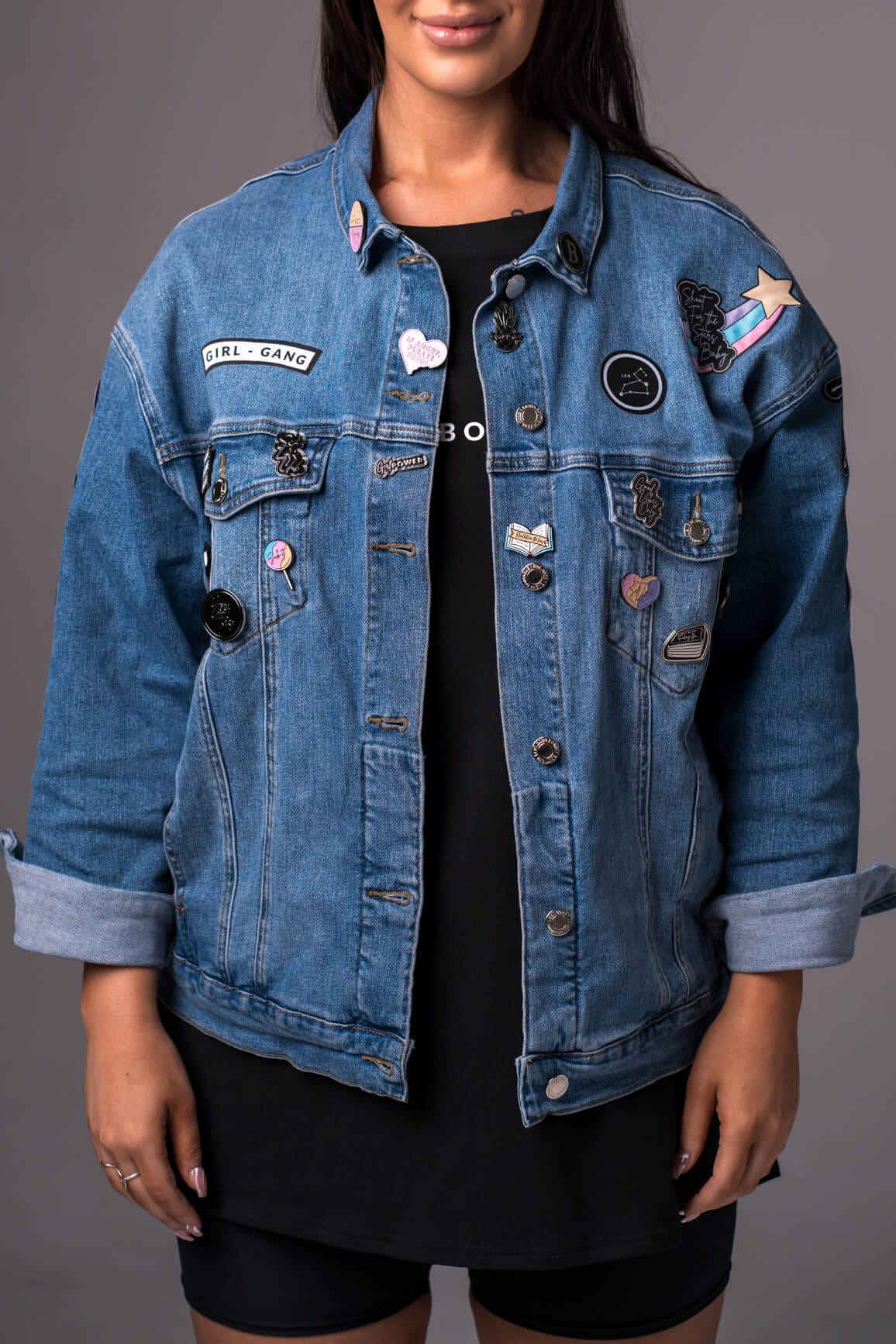 Girl online gang jacket