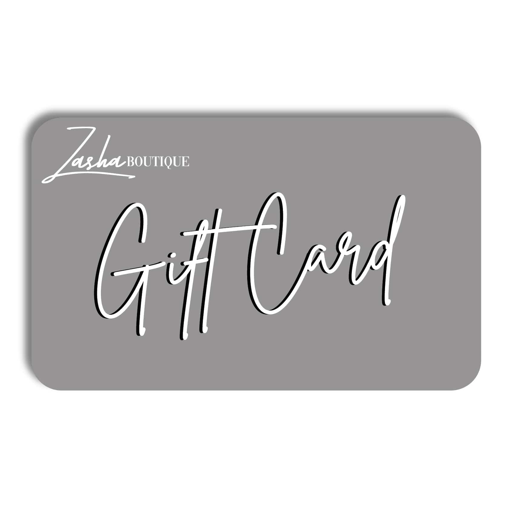 Zasha Gift Card GIFT CARD