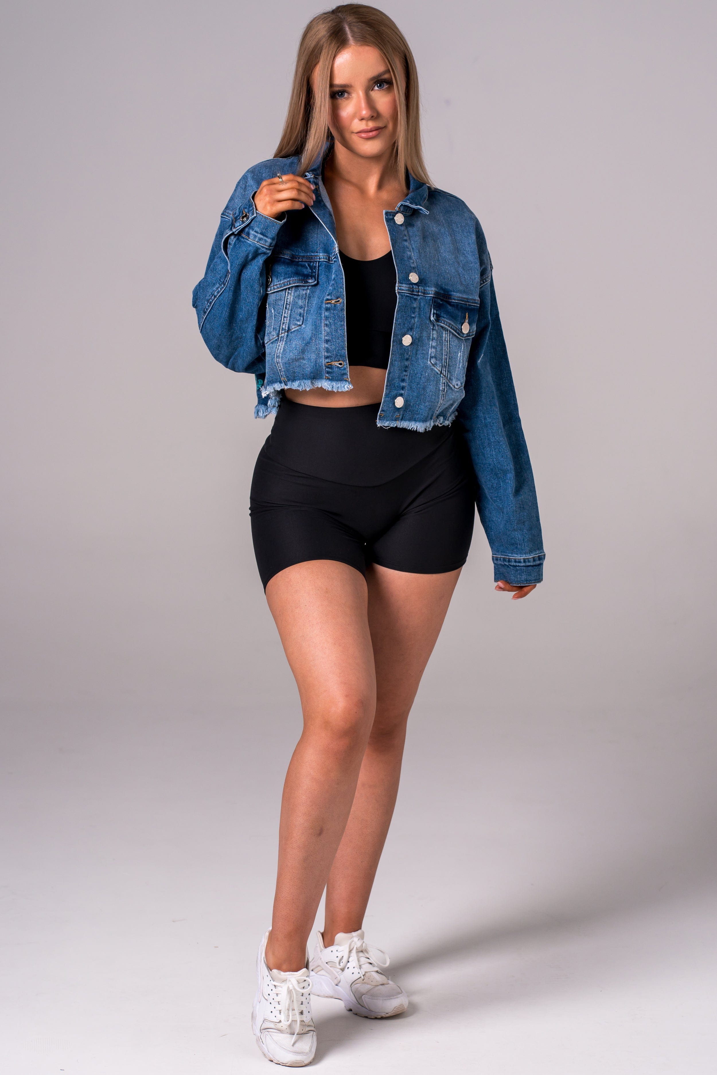 Zena - Oversized Cropped Jacket CROPPED JACKET