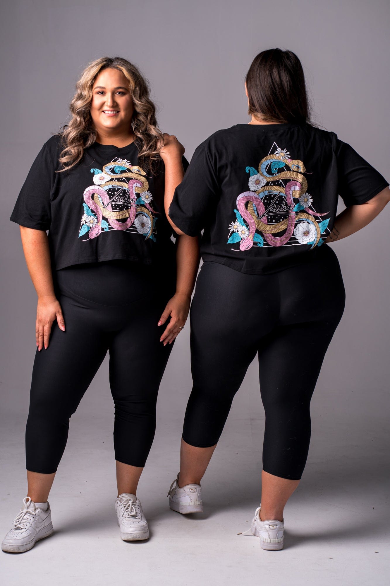 Zena - Zasha Oversized Cropped T-Shirt CROPPED TSHIRT